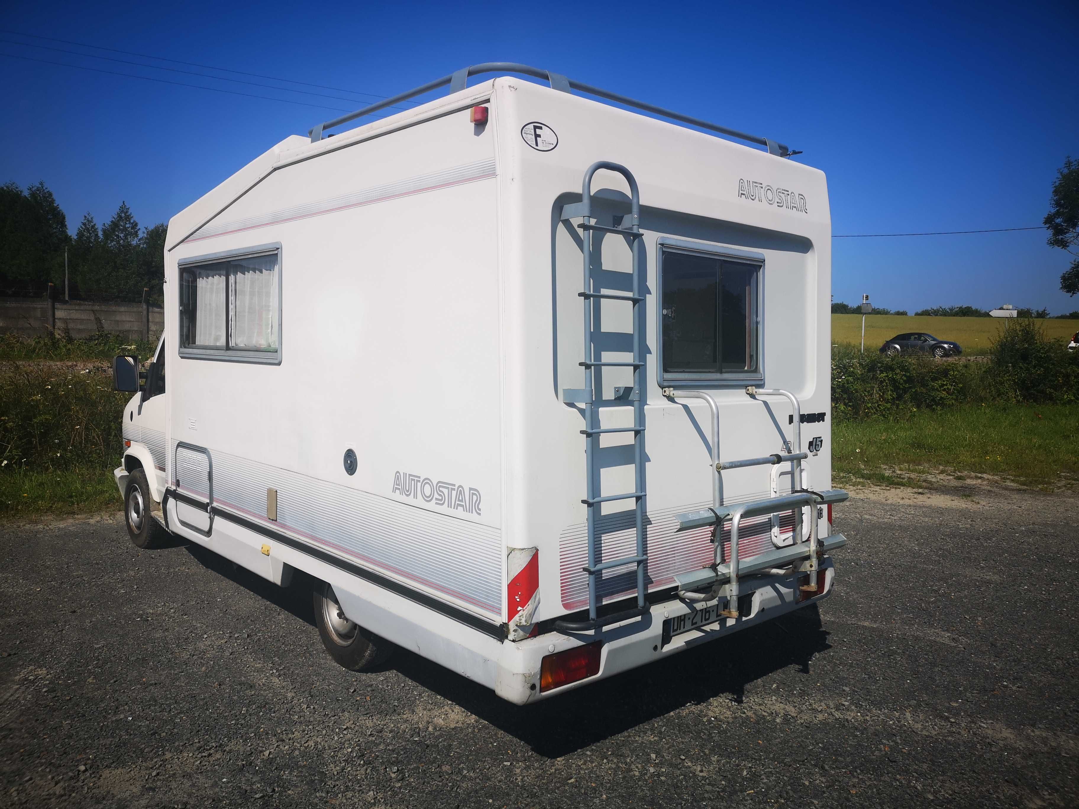 Peugeot J5 kamper toaleta, prysznic