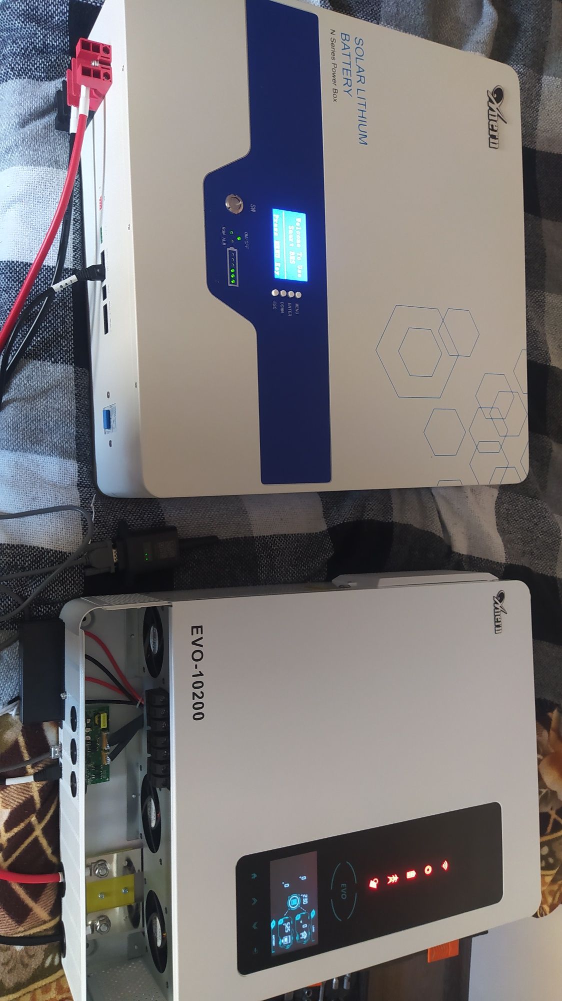 Гібридний інвертор ANERN AN-SCI-EVO-10200 48v + WiFi модуль