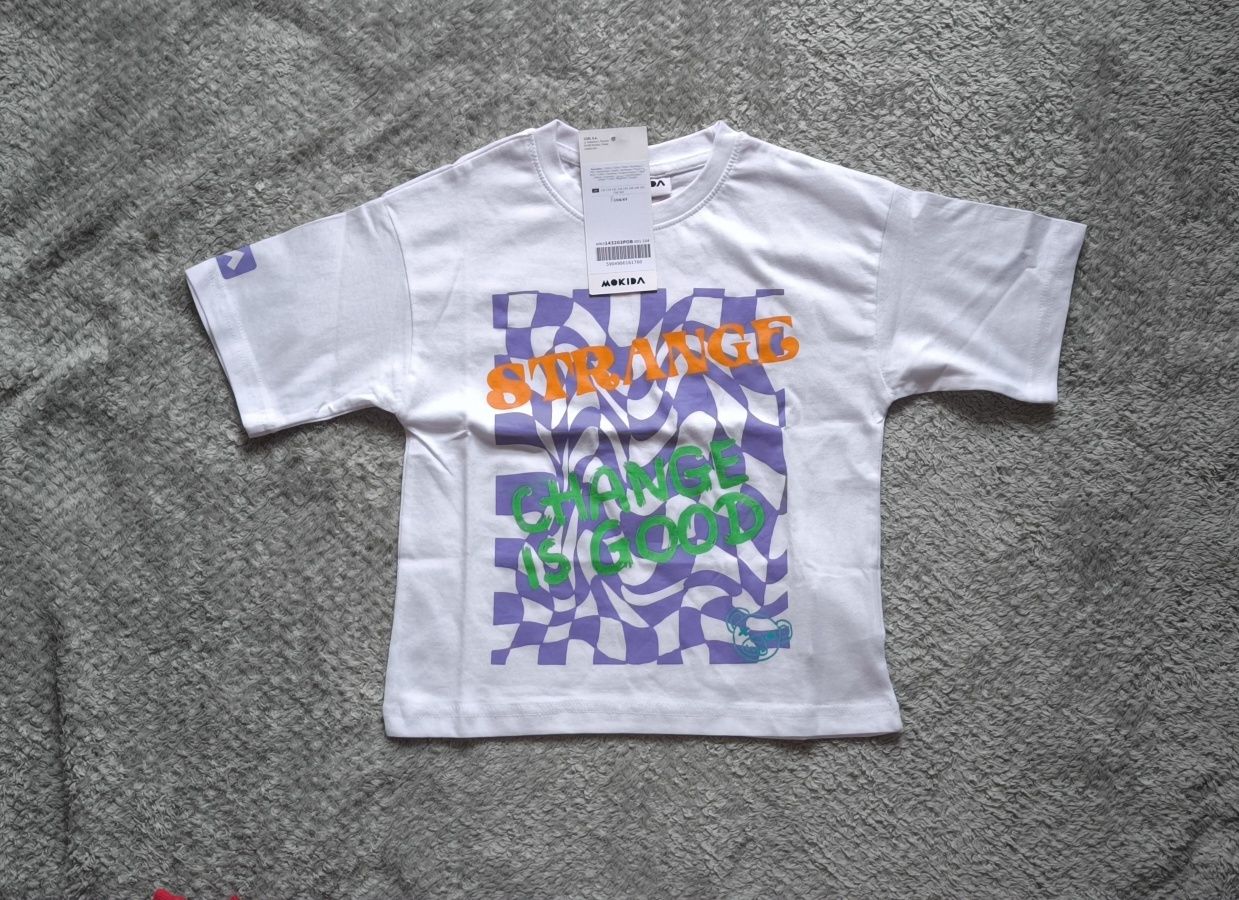Nowe 2 szt bluzki t-shirty coccodrillo r. 104