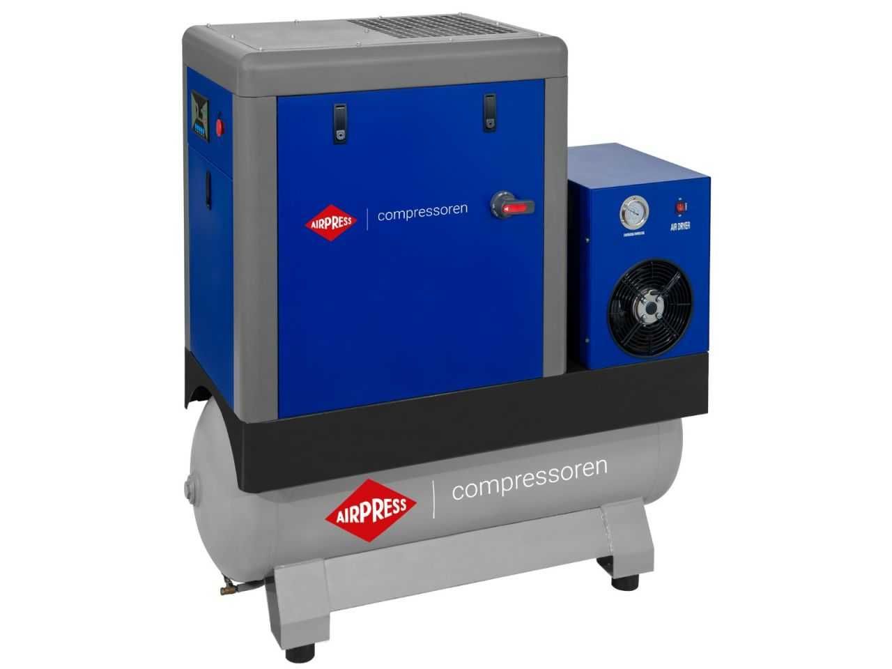 Kompresor śrubowy APS 7.5 Combi Dry X 10 bar 7.5 KM/5.5 kW 690 l/min