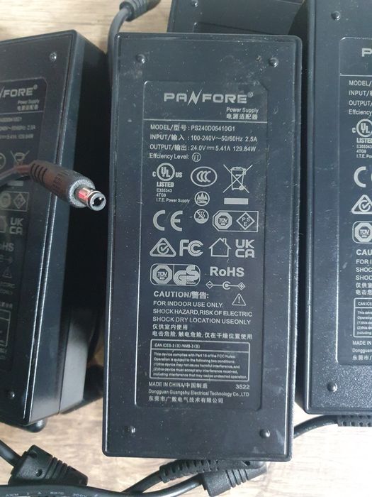 Блок живлення питания зарядка зарядное 24в/5.41а 130ват PANFORE ориг