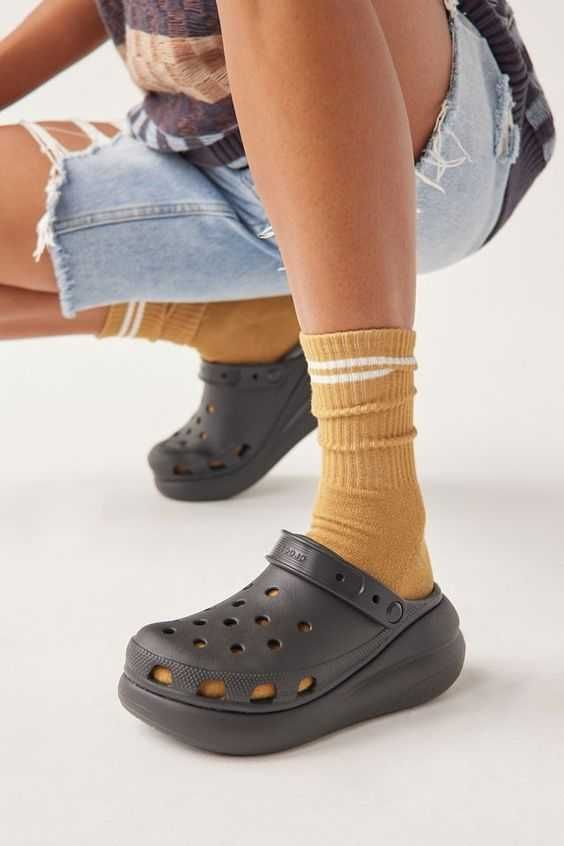 NEW! Crocs Classic Crush Clog Новая стильная модель кроксов КРАШ!