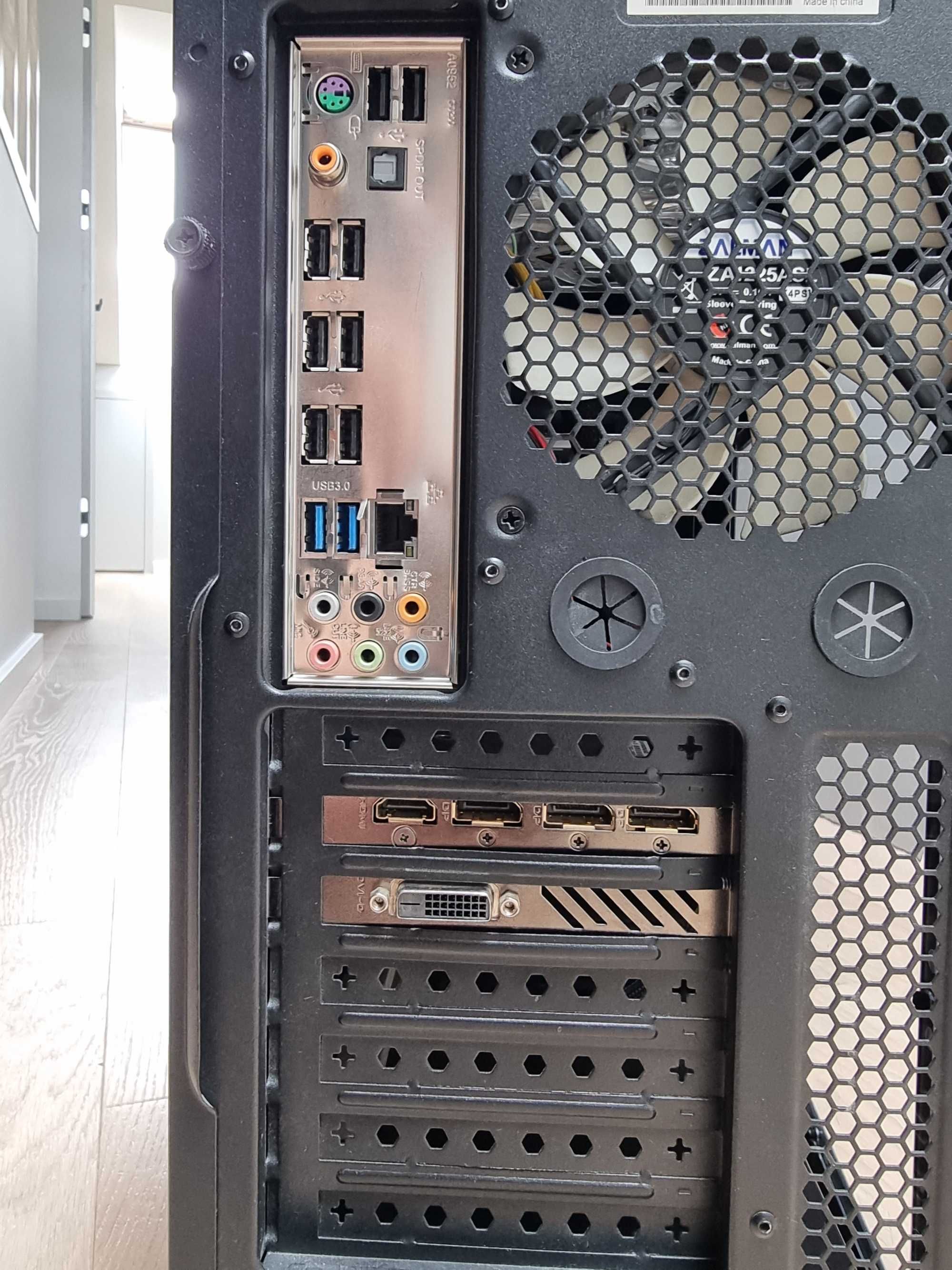PC - i7‑860 GTX1060 6GB 24GB RAM SSD256+HDD1TB PSU720W pełny zestaw