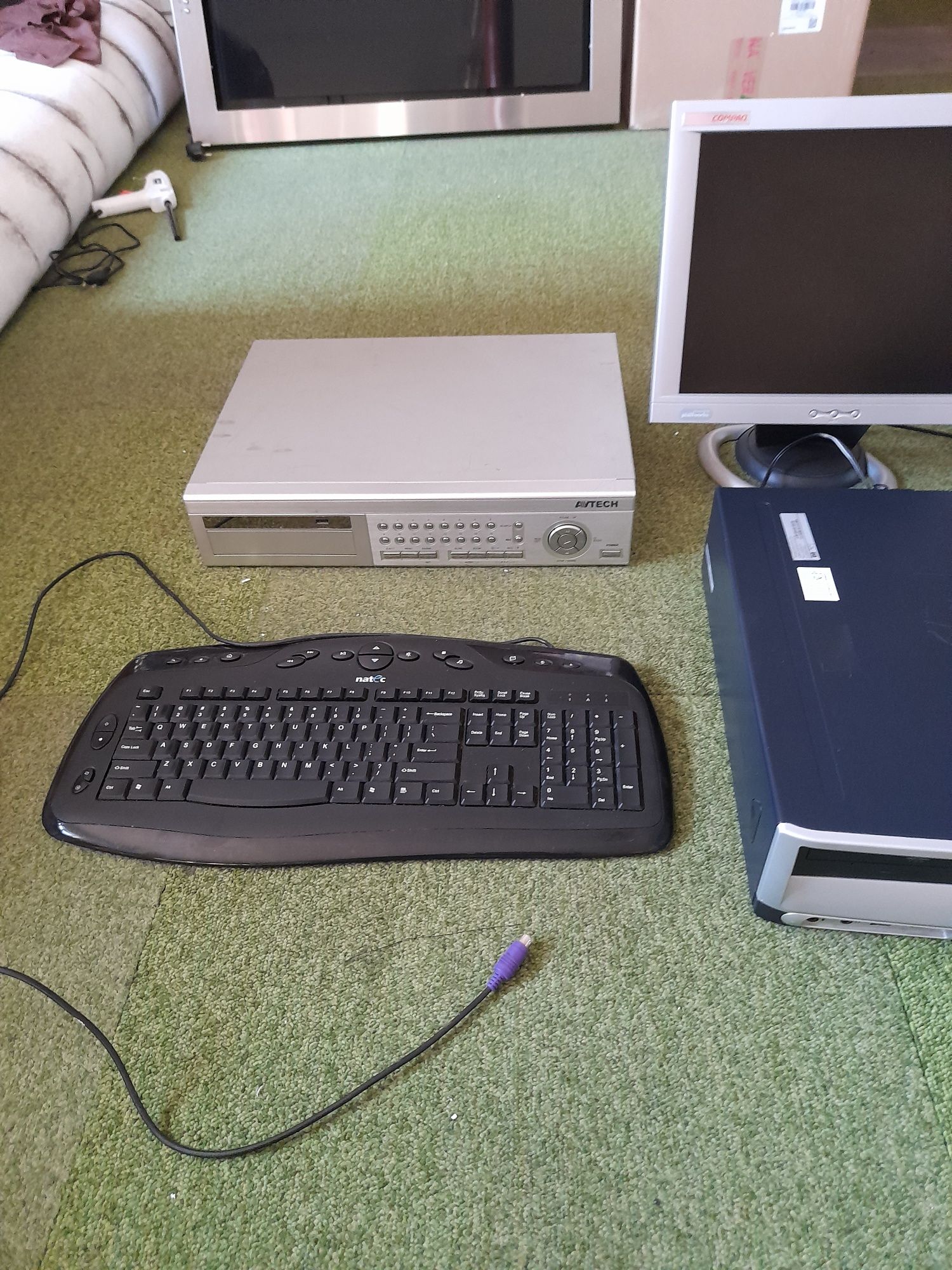 Drukarka+Monitor+ komputer+wszystko co na zdjęciach
