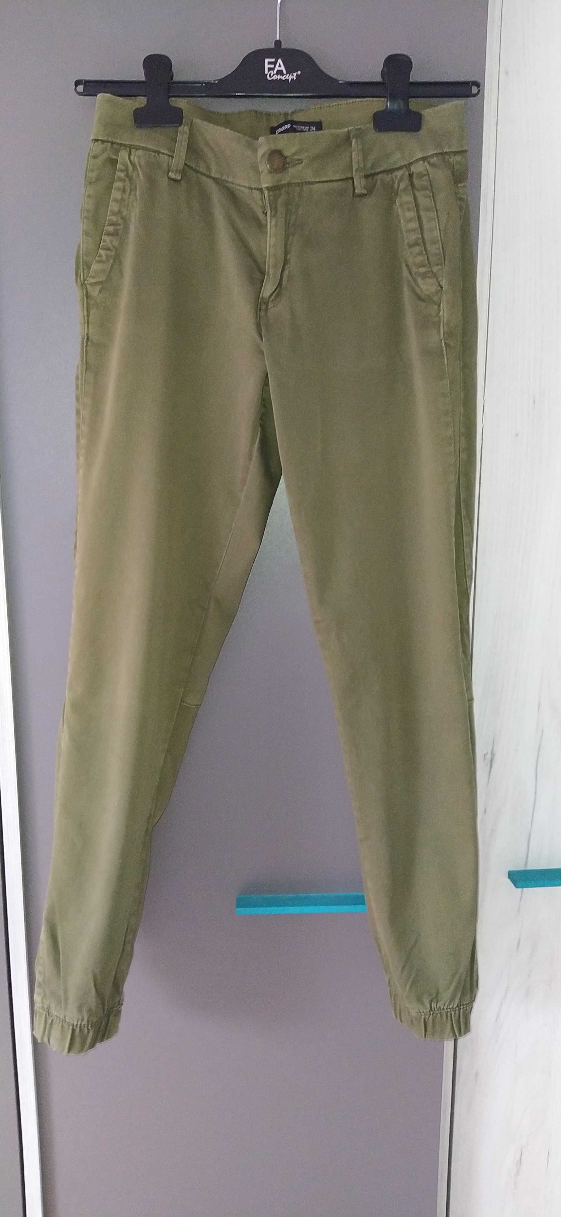 Spodnie Cropp zielone