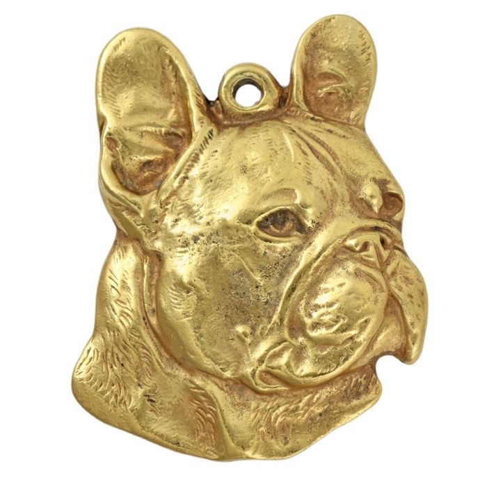 Buldog francuski I brelok pozłacany Art-Dog