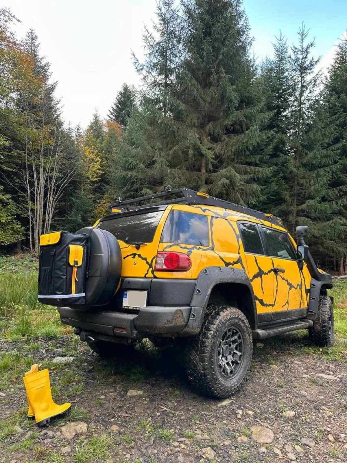 Сумка на запасне колесо двері багажника (сумка для такелажу, дров ітп)