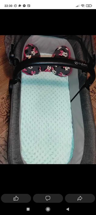 Gondola cybex priam 1.0 Manhattan Grey szara
