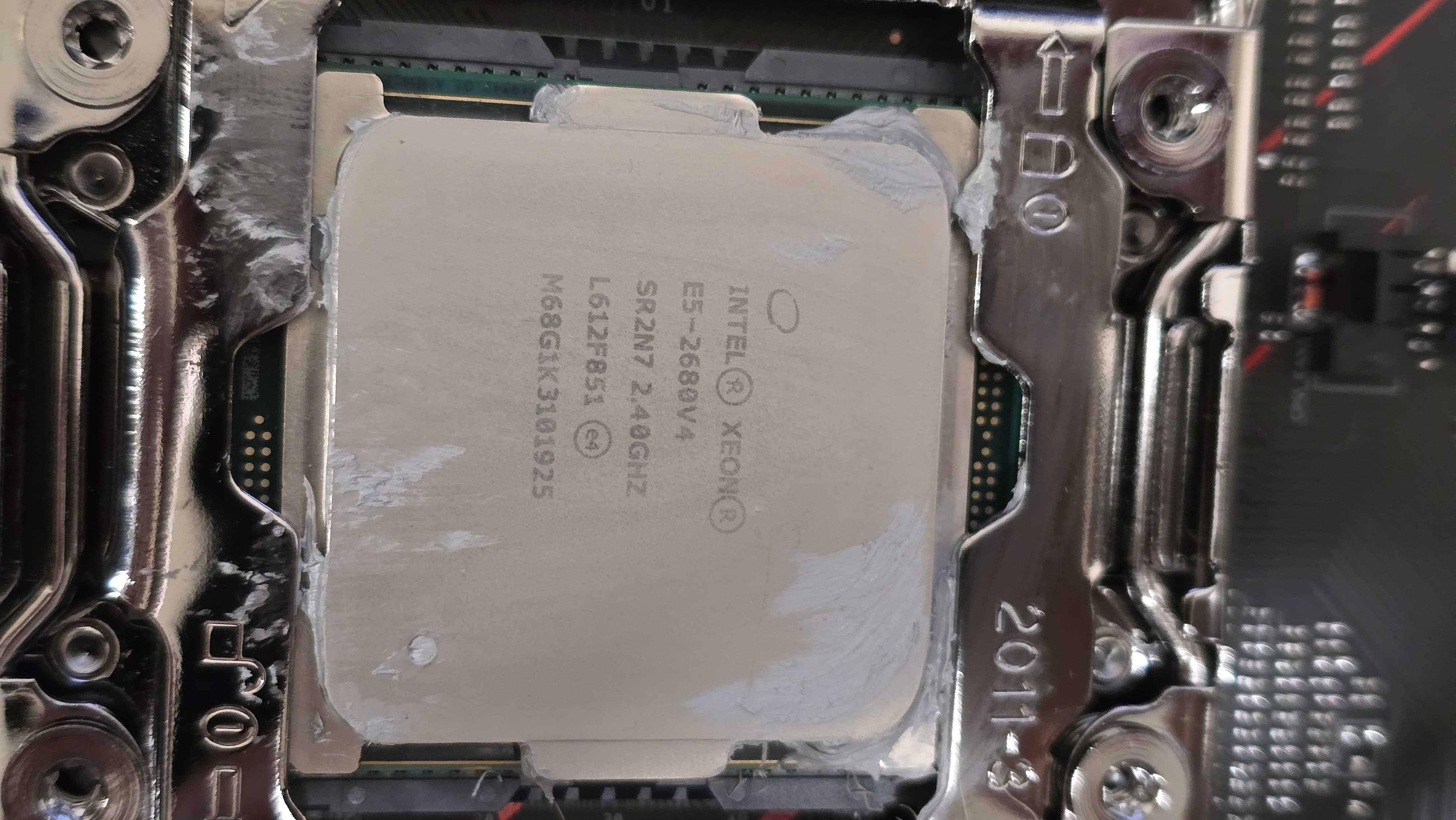 Board + Xeon E5-2680-v4 + 16gb DDR4 2666mhz