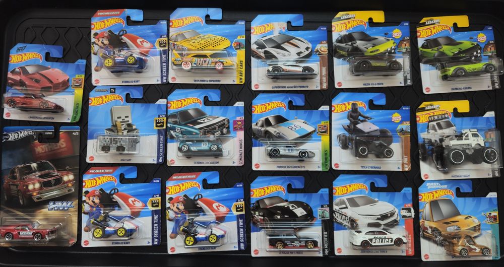 Hot wheels 92sz - 2022 ~ 2025, TH, Long card