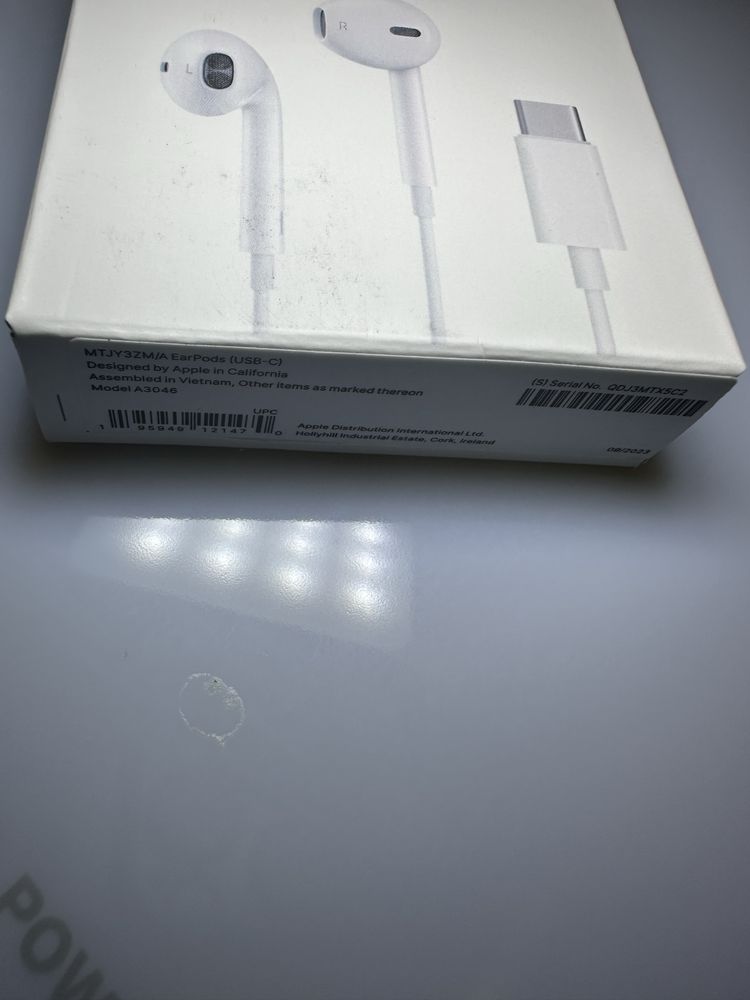 Наушники earpods Airpods type-c таипси apple проводные новые