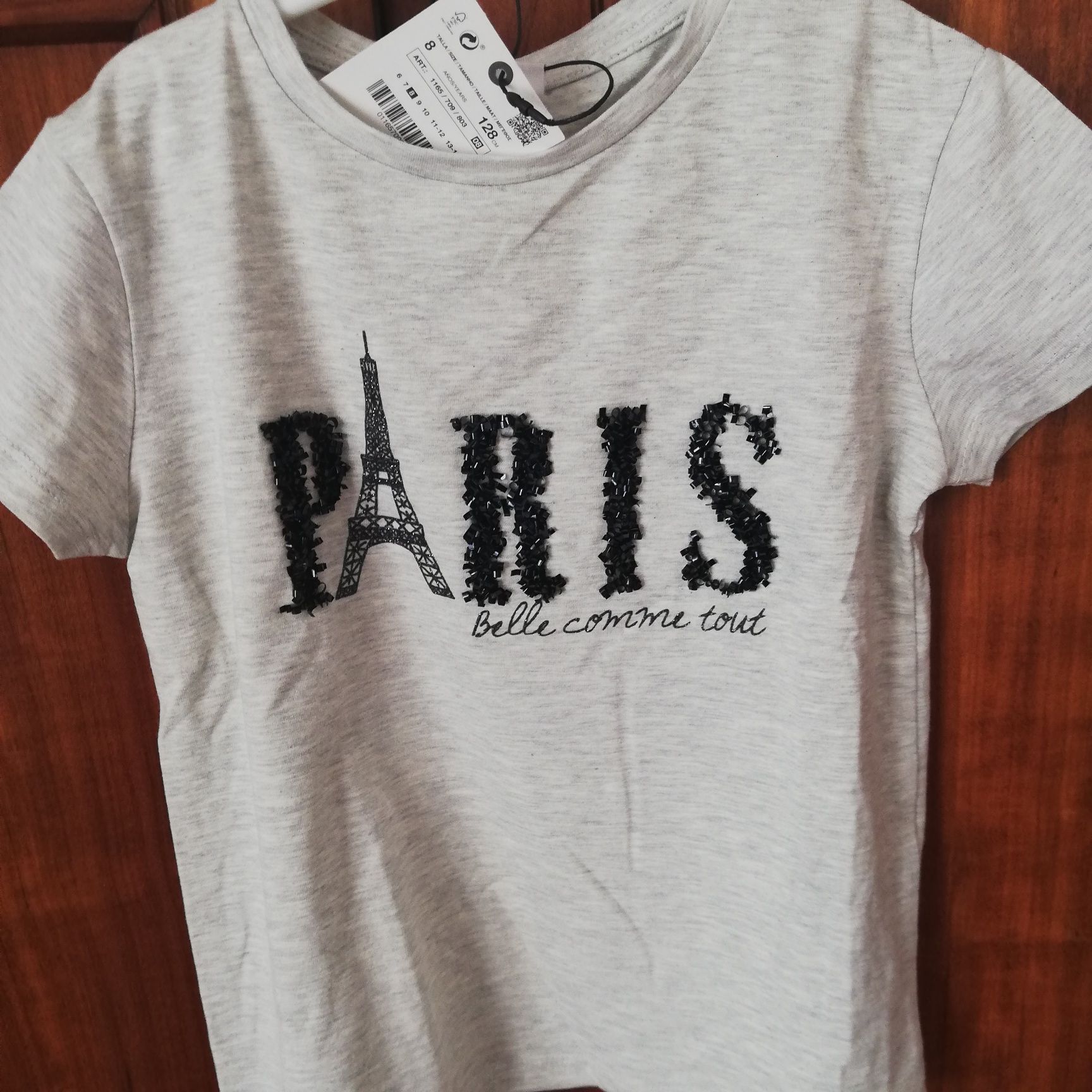 Lote de duas t-shirts Zara+Benetton 8A