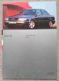 Prospekt  Audi S6 limuzyna/avant rok 1994