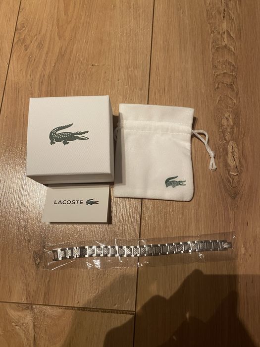 Srebrna bransoletka lacoste