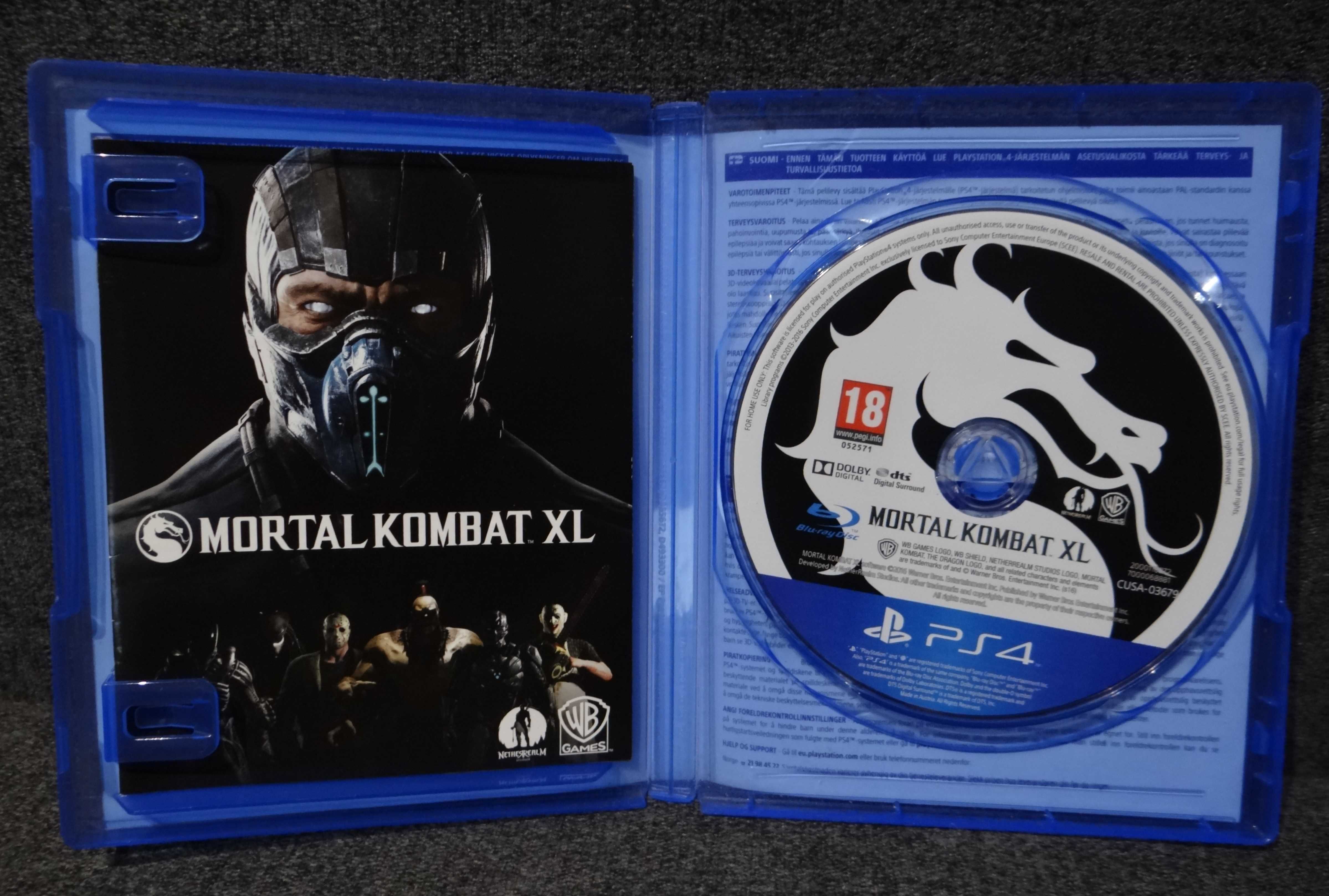 Gra Mortal Kombat XL [PS4]