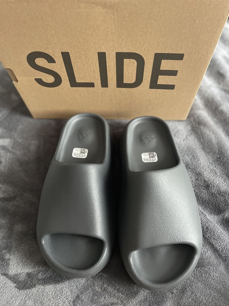 Klapki yeezy slide 40,5 slate grey