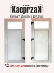 Drzwi Zewnętrzne 90x200 KACPRZAK Nowe PCV Sklepowe