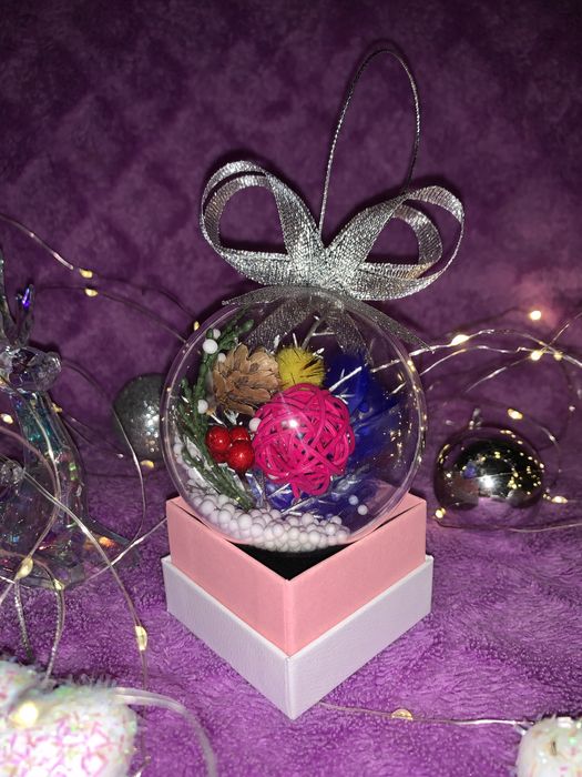 Новорічні прикраси на ялинку