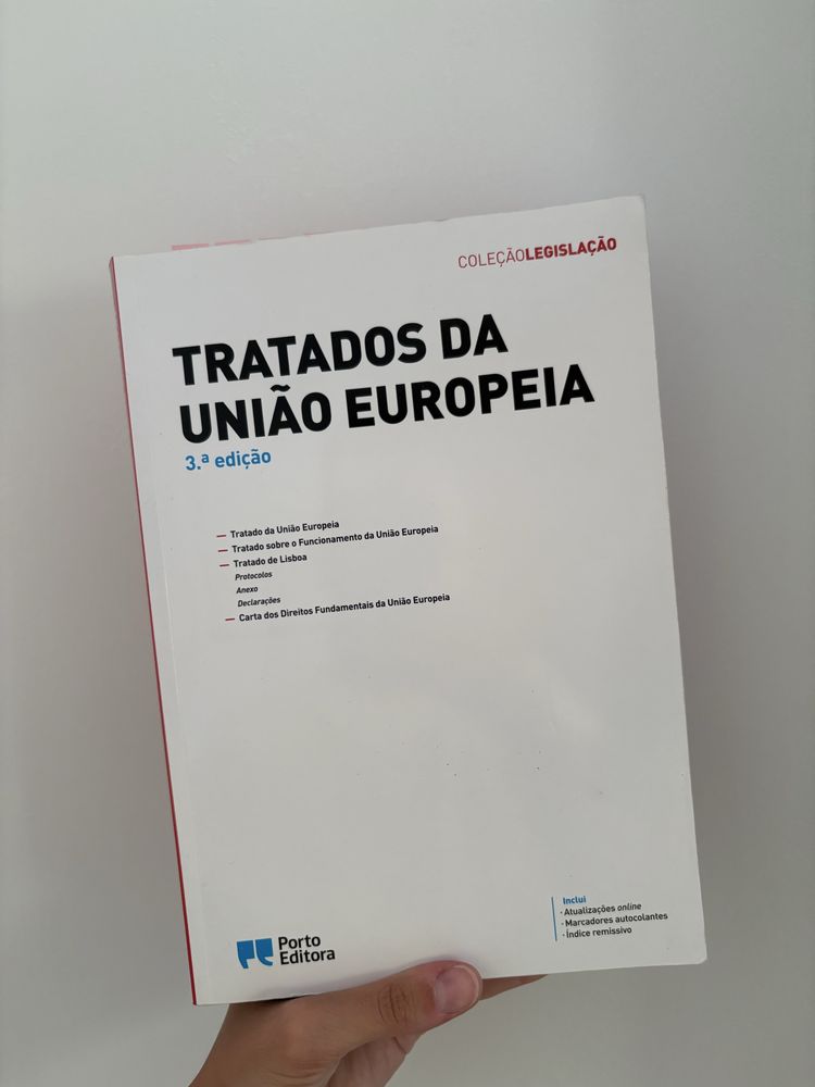 Livro “Tratados da União Europeia”