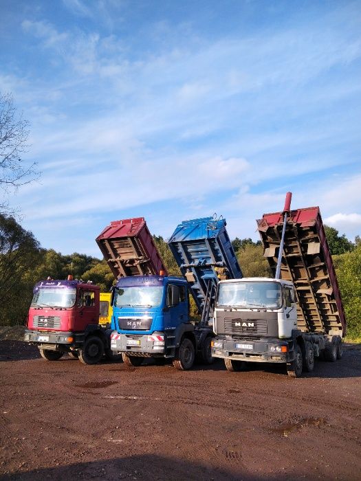 Wyburzenia rozbiórki wywóz gruzu ziemi sprzątanie transport koparka