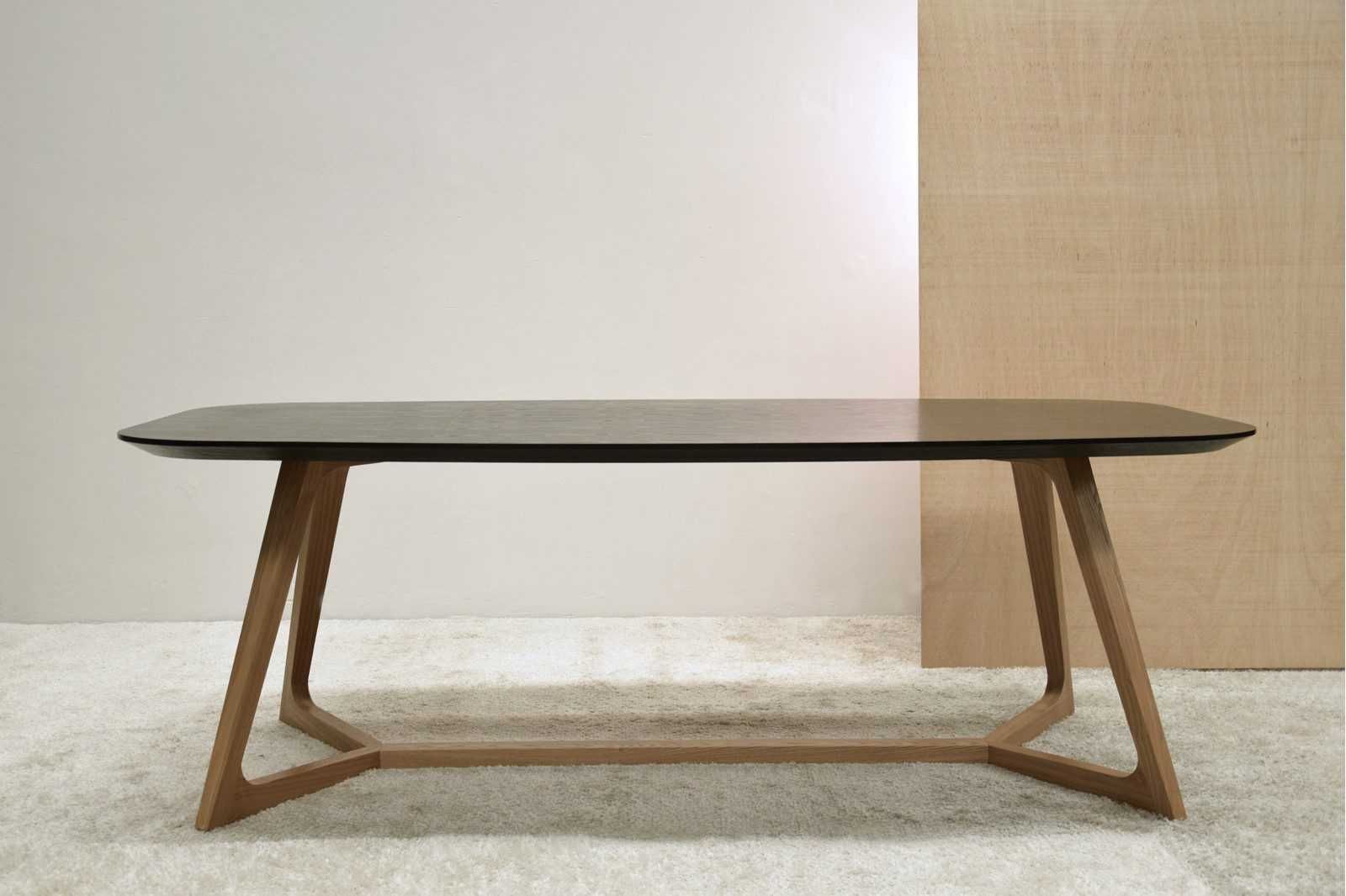 Mesa de jantar preta Fresno