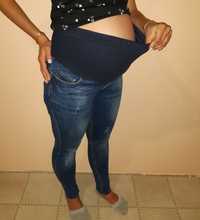 Штани джинси для вагітних джинсы для беременных с резинкой