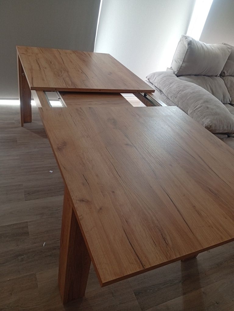 Mesa carvalho extensível