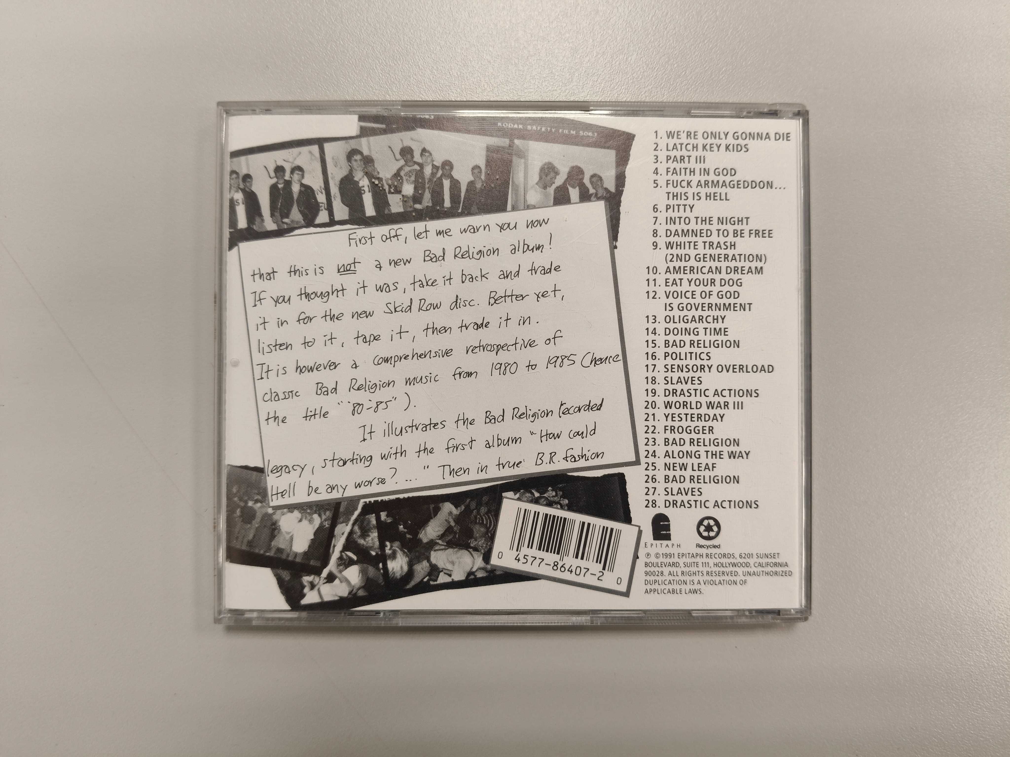 Bad Religion - 80/85