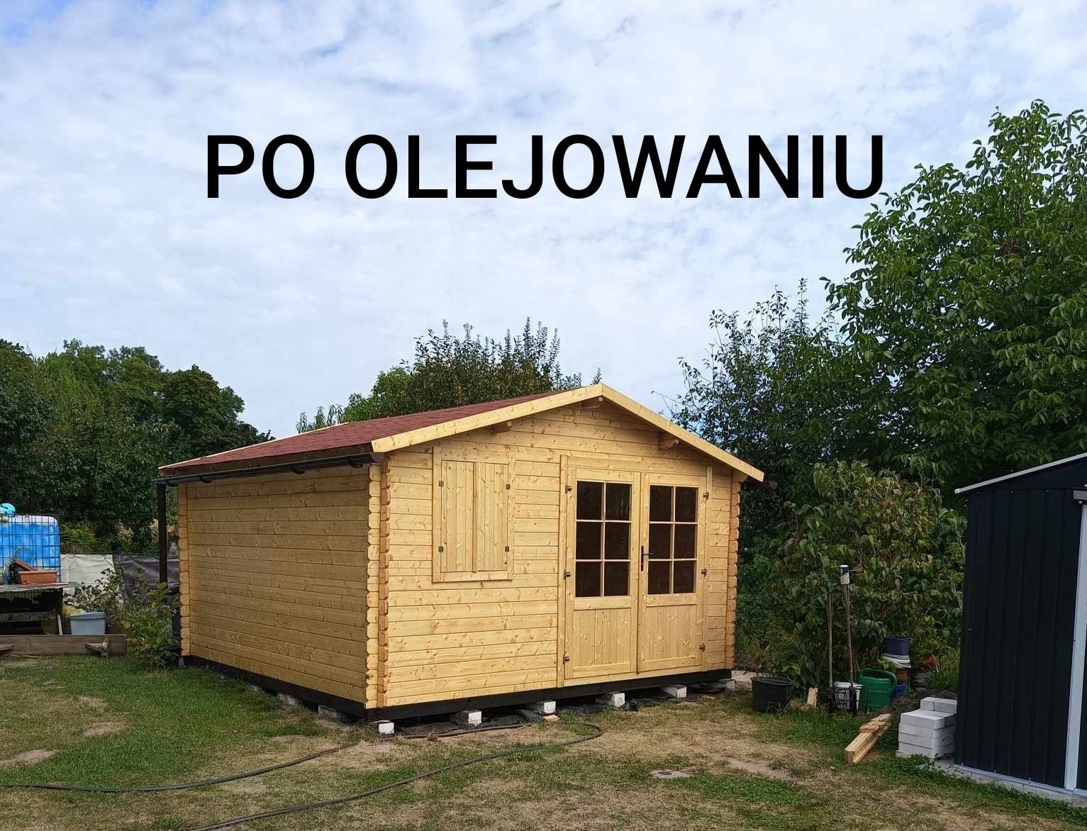 Olej lniany impregnat naturalny do drewna 10L