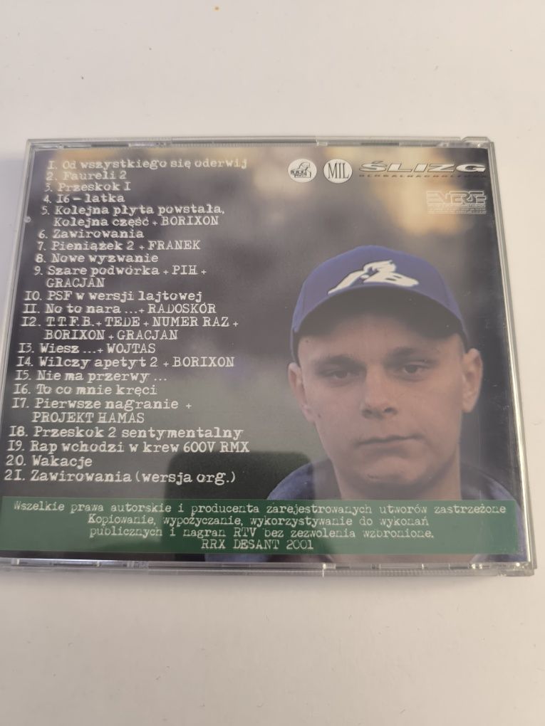 Płyta CD Pęku - Nowe Wyzwanie 2001 pierwsze wydanie rap hip hop