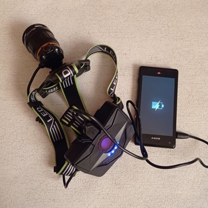 Мега потужний налобний ліхтар BL-A13-P360, 3 Акума,  zoom, power ban