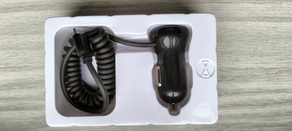 Ładowarka samochodowa do gniazda zapalniczki micro USB, długość 1,2 m