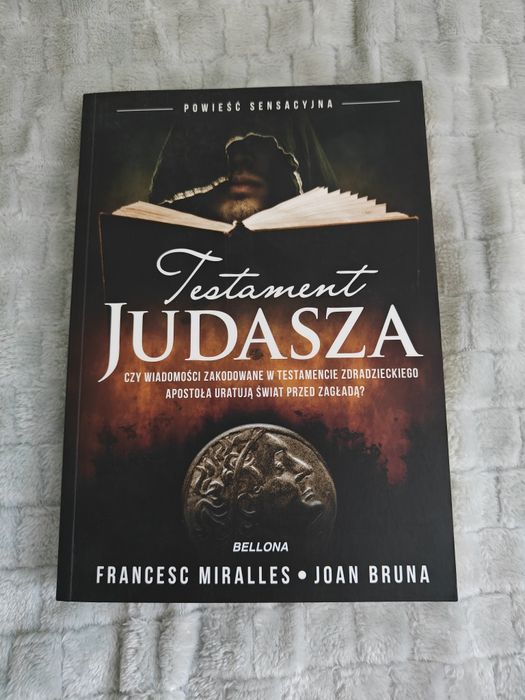 Książka ,, Testament Judasza" - Francesc Miralles, Joan Bruna