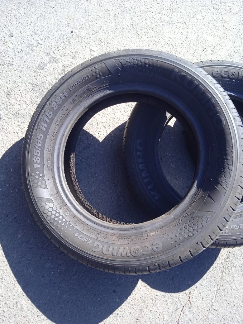 Летняя резина 185.65.15 Kumho Ecoving ES31, Korea, 7mm, 24p.
