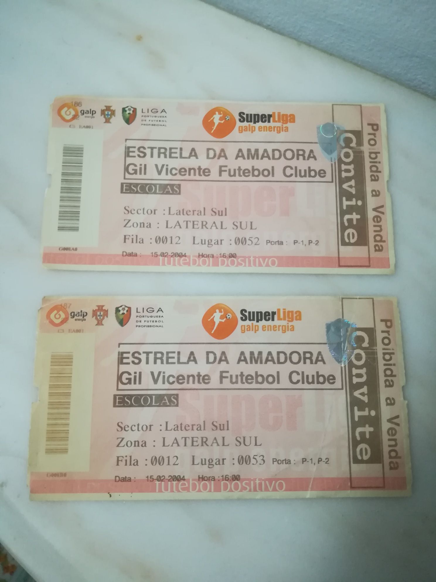 Estrela da Amadora vs Gil Vicente 2bilhetes