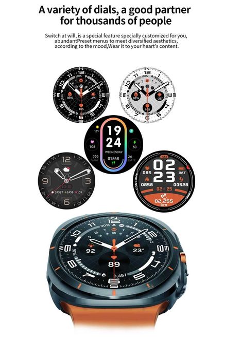 Smart Watch GT7 Ultra/zegarek sportowy LAXASFIT /nowy