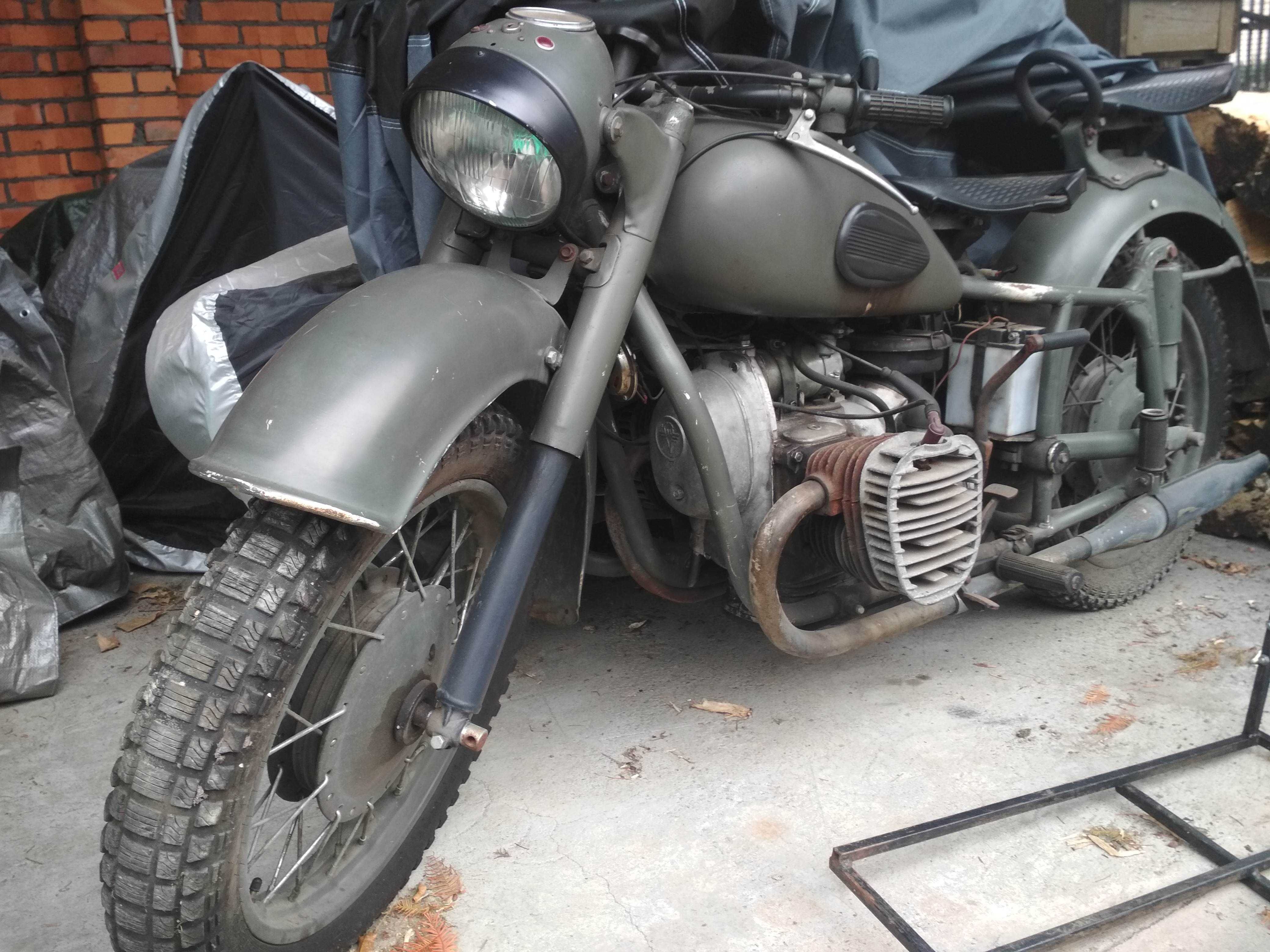 KMZ K750 motocykl z koszem zarejestrowany m 72 dniepr ural bmw r 71