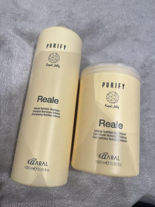 Kaaral purify reale szampon + odżywka litrowe