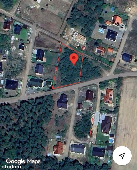 Działka budowlana blisko lasu i jeziora