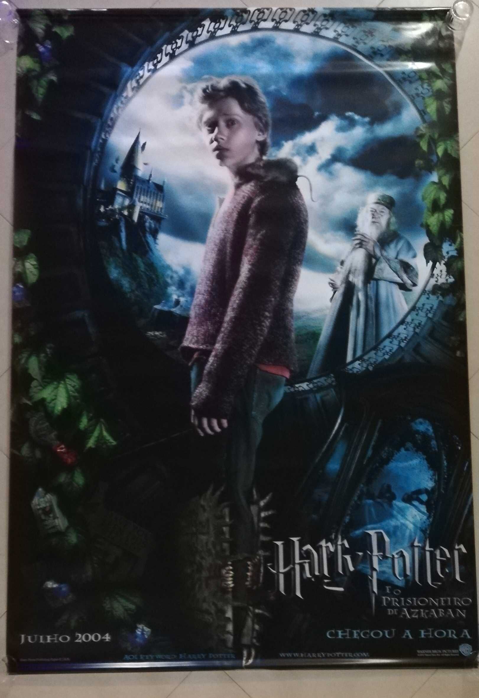 Cartaz/Poster de cinema Grande 180 x 120 Harry Potter: Prisio. Azkaban