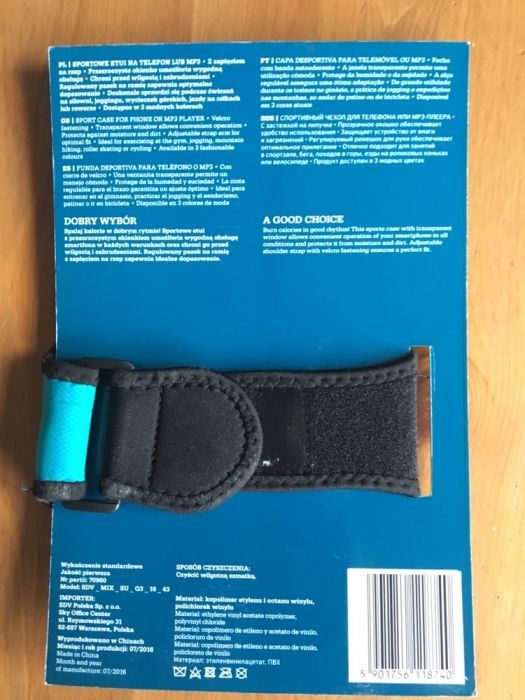 Etui na ramię NOWE na telefon do biegania