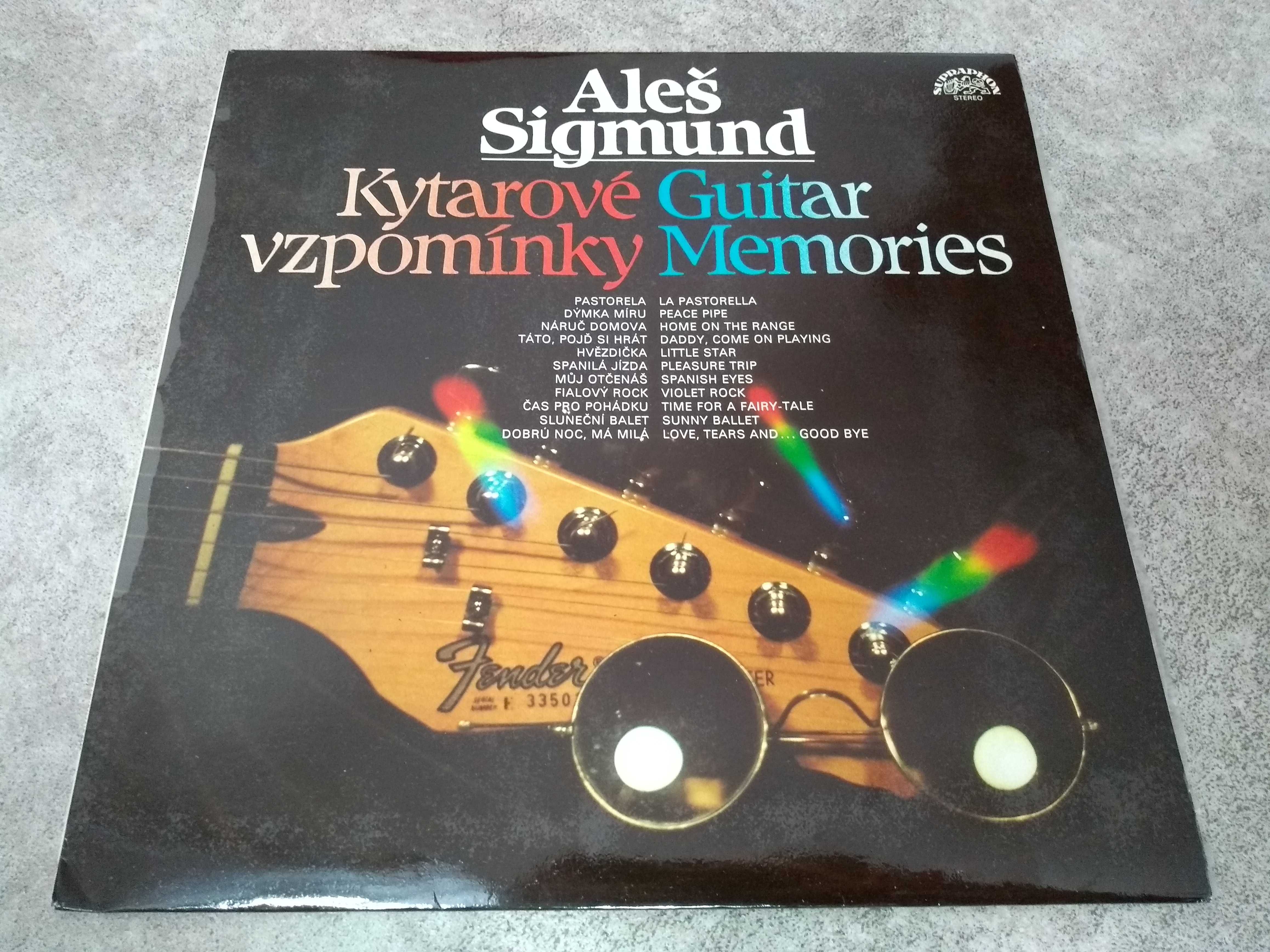 Ales Sigmund - Guitar Memories / Kytarove vzpominky - LP - winyl