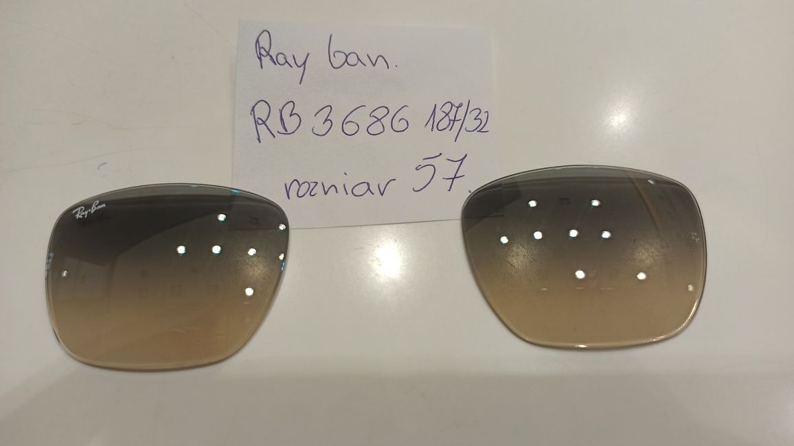 Orginalne soczewki do Ray ban 3686