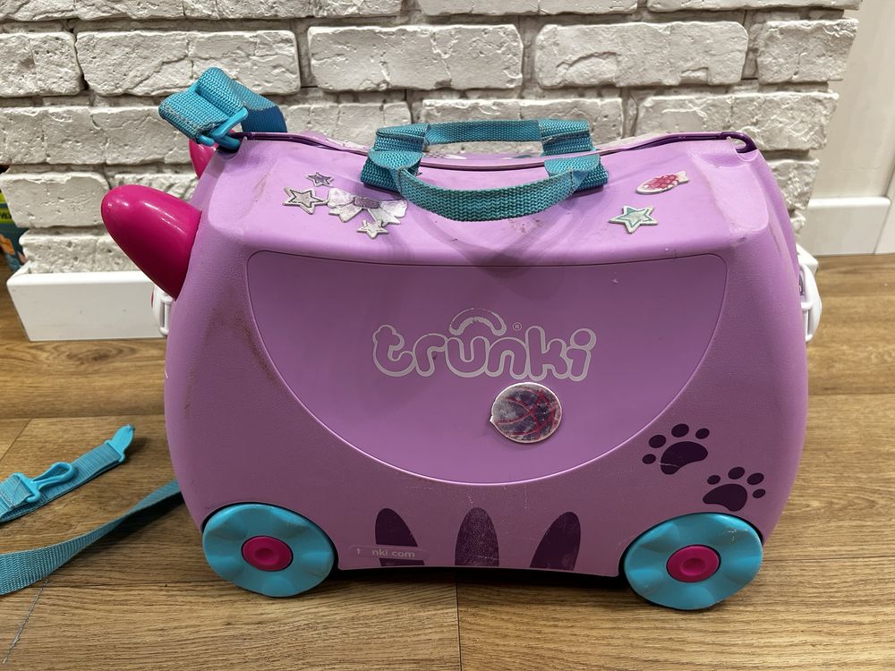 Детский чемоданчик на колесах Trunki Cassie Cat