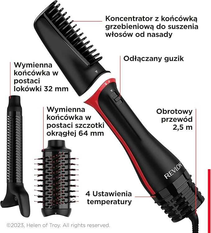 Revlon One-Step - Suszarka do włosów i multi-styler, narzędzie 3 w 1