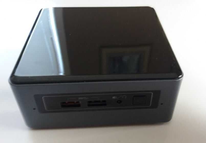 Komputer Mini Pc Intel Nuc NUC6CAYH 8gb Ram J3455 Stan idealny.