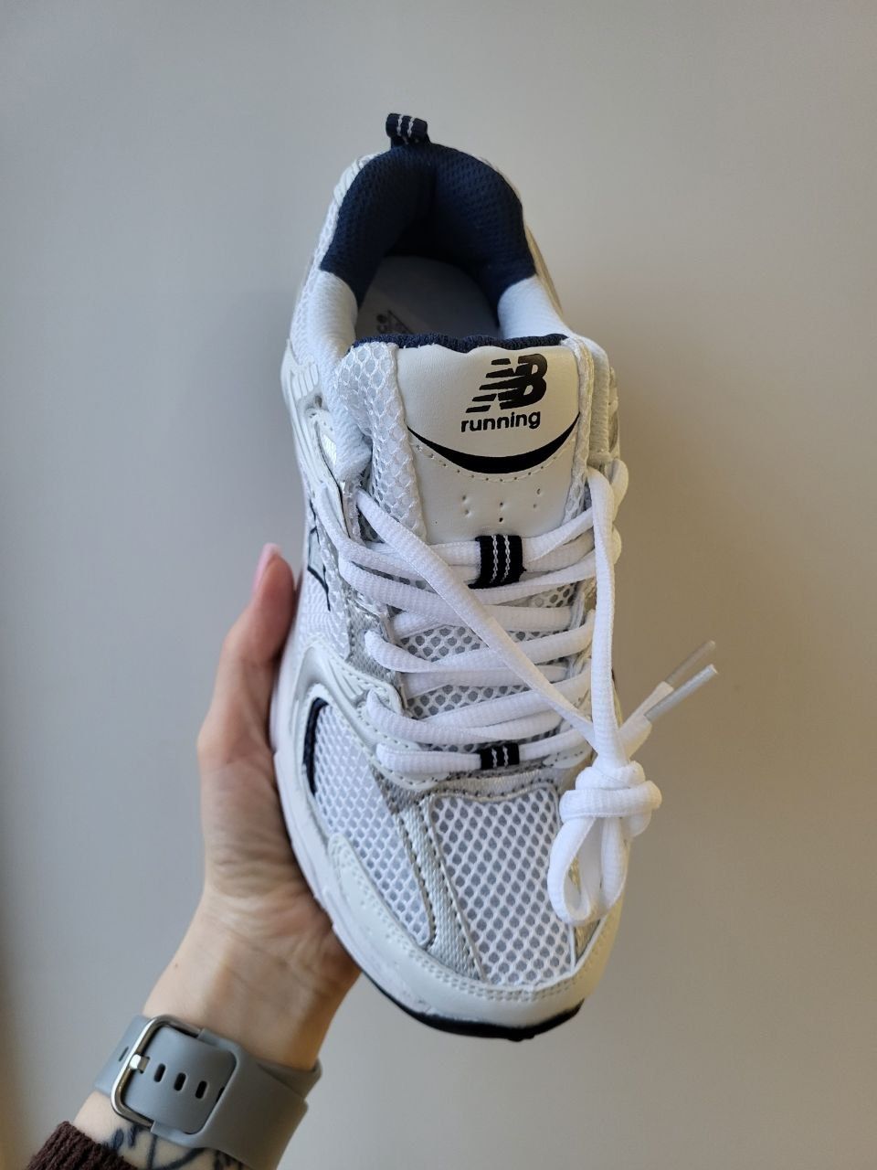 р36-45 Кросівки New balance 530 White Silver Abzorb
