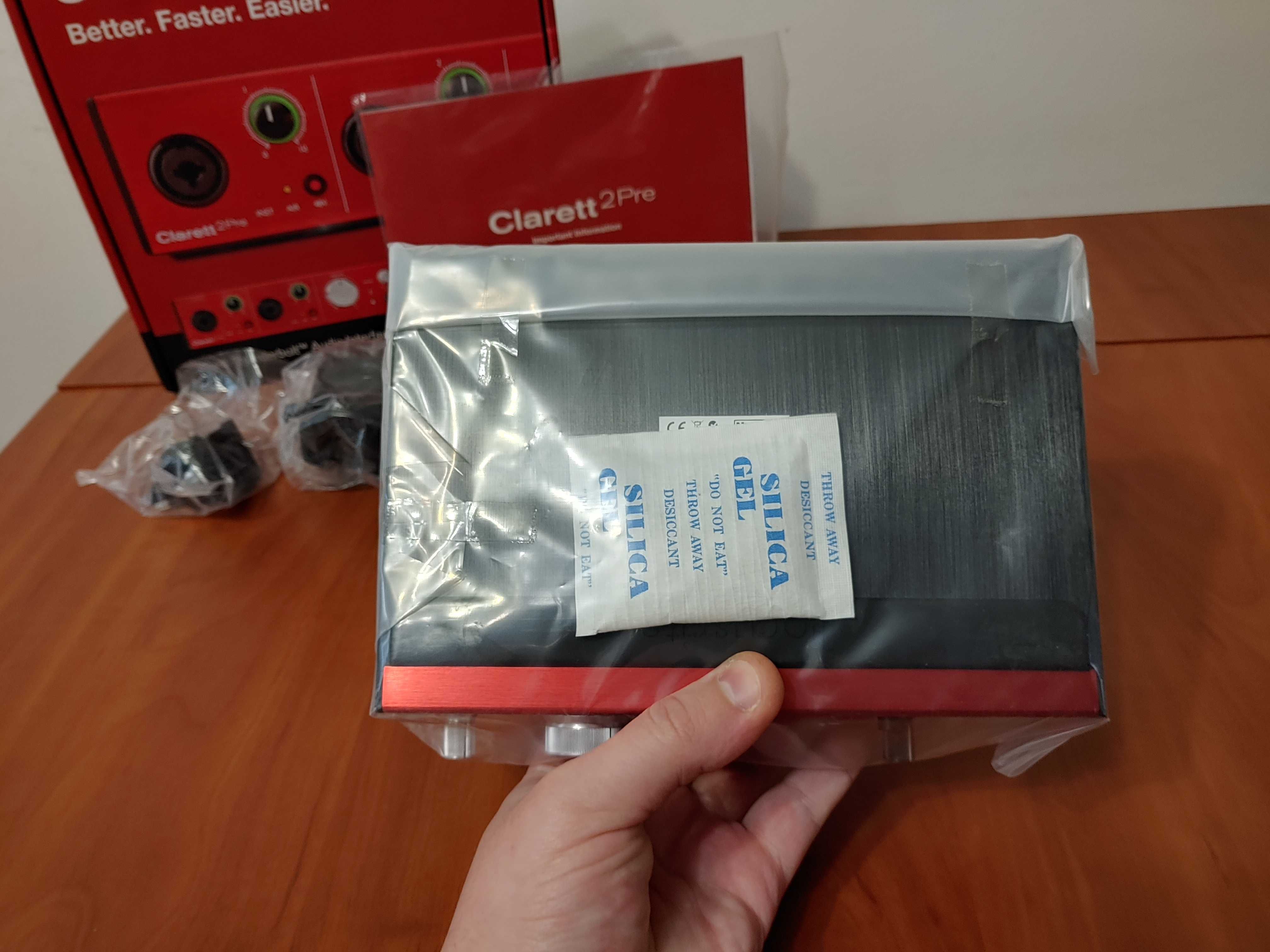 Звукова карта, аудіоінтерфейс, Focusrite Clarett 2Pre Thunderbolt