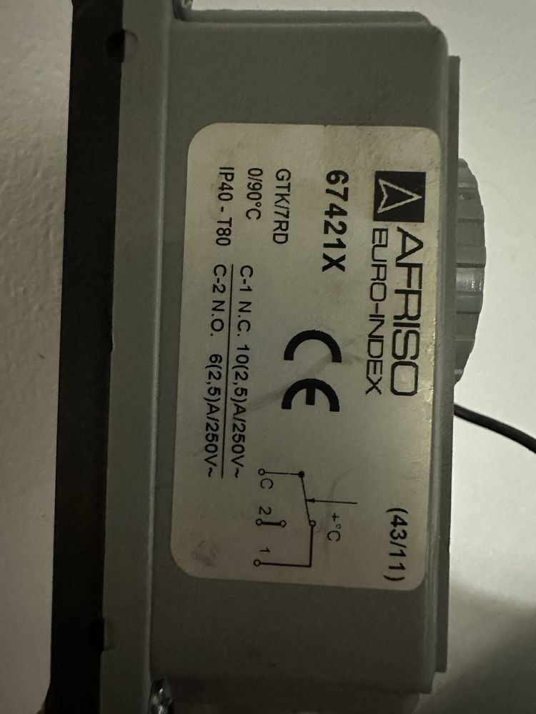 Afriso Termostat z Kapilara TC 2