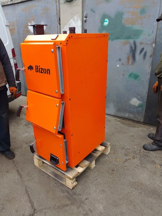 Акція!!! на котли БІЗОН КВАТРО Товщина СТАЛІ 6мм  від 15 до 250 кВт!